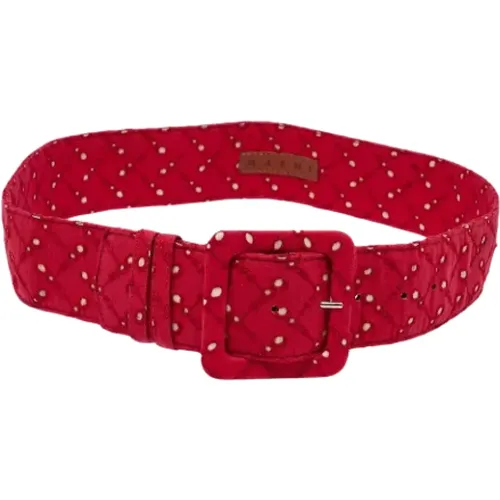 Pre-owned > Pre-owned Accessories > Pre-owned Belts - - Marni Pre-owned - Modalova