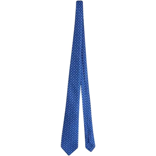 Kiton - Accessories > Ties - Blue - Kiton - Modalova