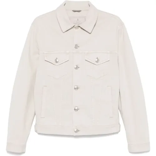 Jackets > Denim Jackets - - BRUNELLO CUCINELLI - Modalova