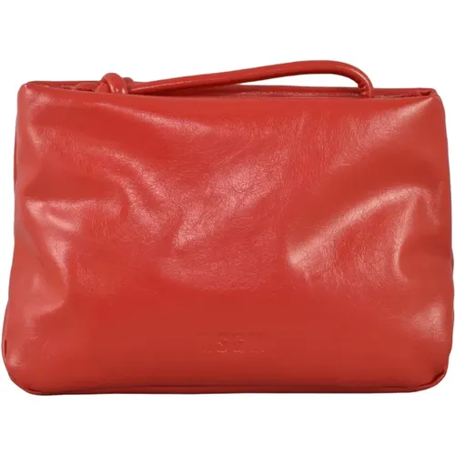 Msgm - Bags > Clutches - Red - Msgm - Modalova