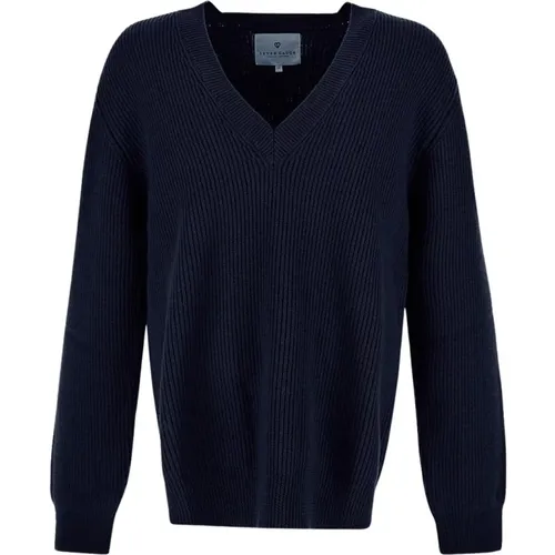 Knitwear > V-neck Knitwear - - Seven Gauge - Modalova