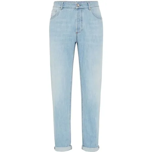 Jeans > Slim-fit Jeans - - BRUNELLO CUCINELLI - Modalova