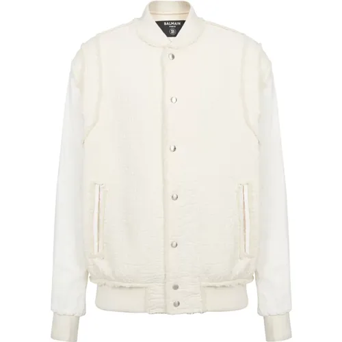 Jackets > Bomber Jackets - - Balmain - Modalova