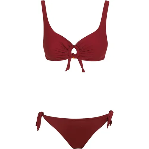 Fisico - Swimwear > Bikinis - Red - Fisico - Modalova