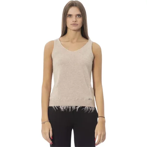 Tops > Sleeveless Tops - - Baldinini - Modalova