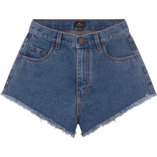 Shorts > Denim Shorts - - ETRO - Modalova