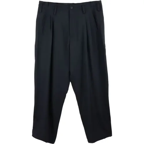 Trousers > Wide Trousers - - Yohji Yamamoto - Modalova