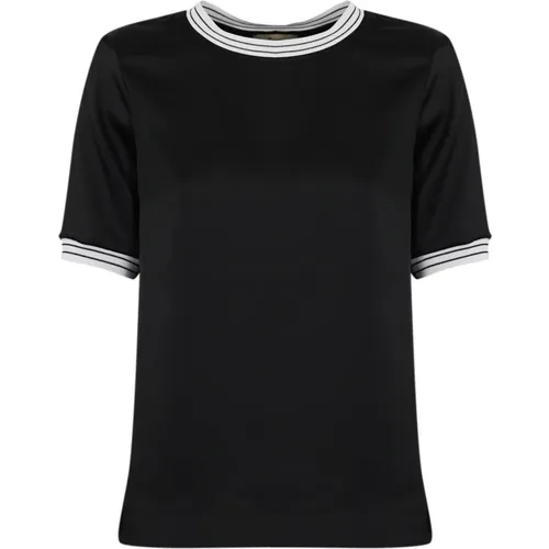 Herno - Tops > T-Shirts - Black - Herno - Modalova