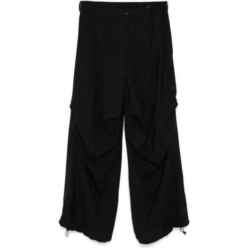 Trousers > Wide Trousers - - MM6 Maison Margiela - Modalova