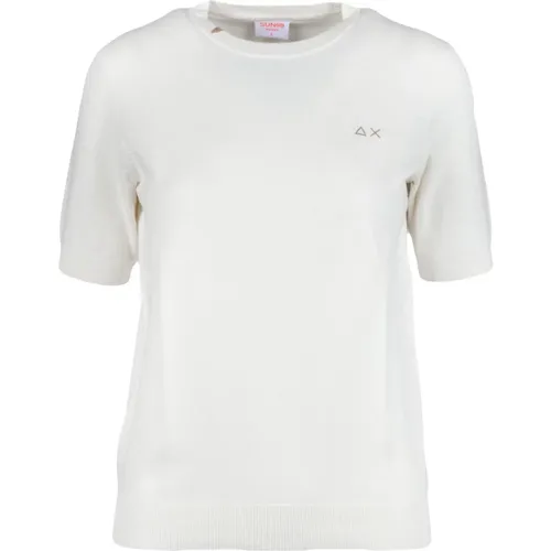 Sun68 - Tops > T-Shirts - White - Sun68 - Modalova