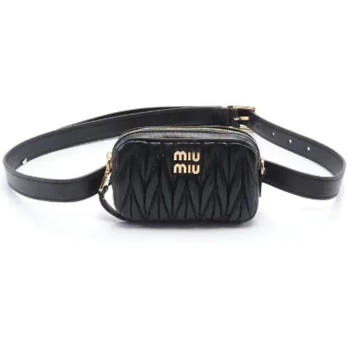 Pre-owned > Pre-owned Bags > Pre-owned Cross Body Bags - - Miu Miu Pre-owned - Modalova