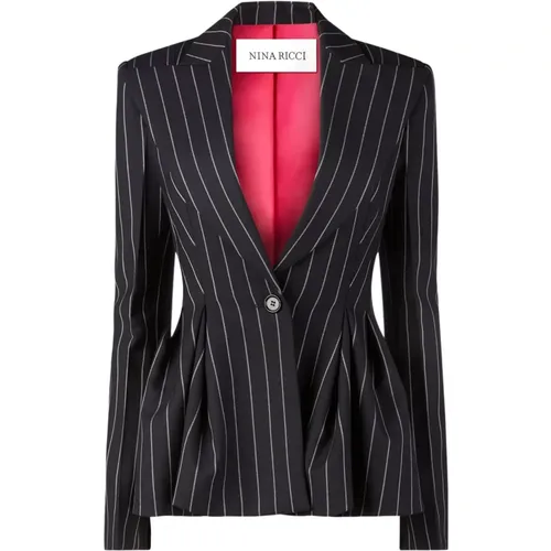 Jackets > Blazers - - Nina Ricci - Modalova