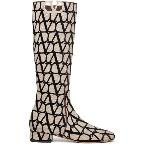 Shoes > Boots > High Boots - - Valentino Garavani - Modalova