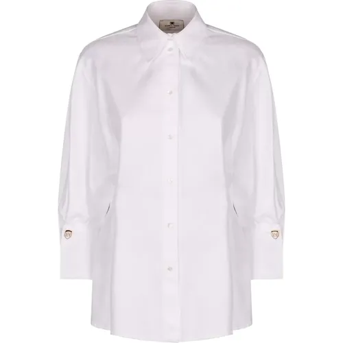 Blouses & Shirts > Shirts - - Elisabetta Franchi - Modalova