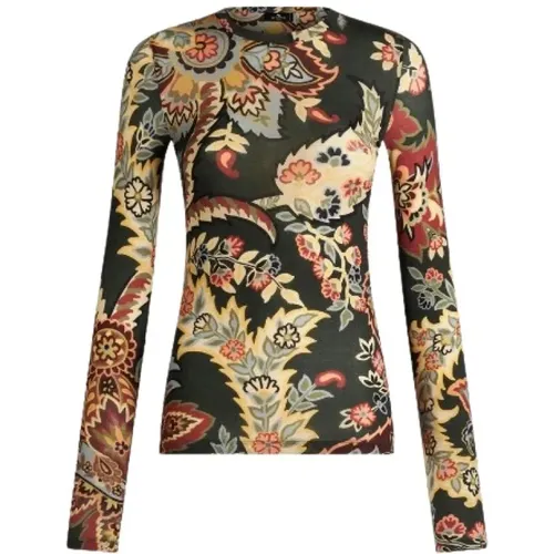 Tops > Long Sleeve Tops - - ETRO - Modalova