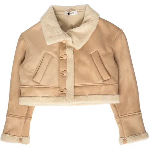 Jackets > Faux Fur & Shearling Jackets - - Nineminutes - Modalova