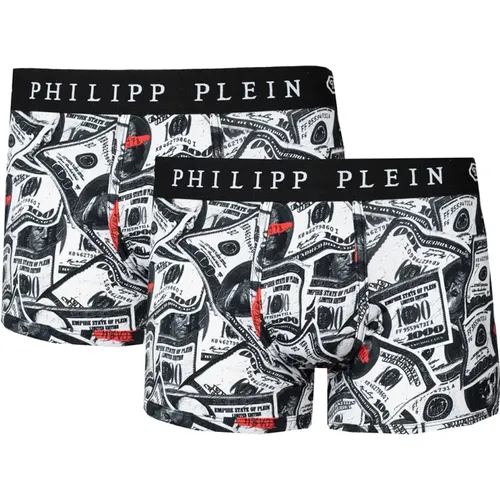 Dollar Logo Boxers Two Pack - Philipp Plein - Modalova