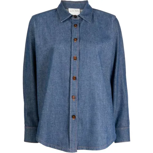 Blouses & Shirts > Denim Shirts - - Forte Forte - Modalova