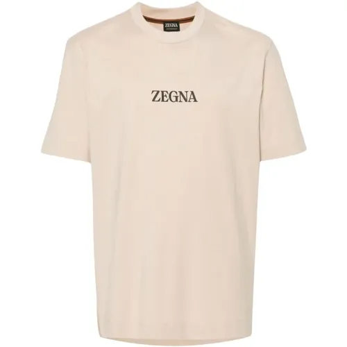 Tops > T-Shirts - - Ermenegildo Zegna - Modalova