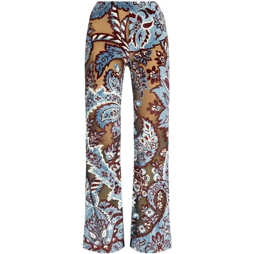 Trousers > Wide Trousers - - ETRO - Modalova