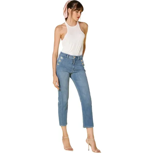 Jeans > Cropped Jeans - - Mason's - Modalova