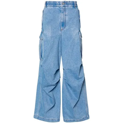 Marni - Jeans > Wide Jeans - Blue - Marni - Modalova