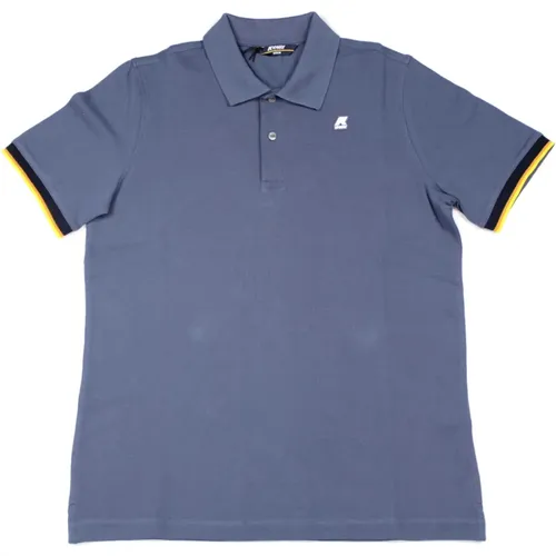 K-Way - Tops > Polo Shirts - Blue - K-way - Modalova