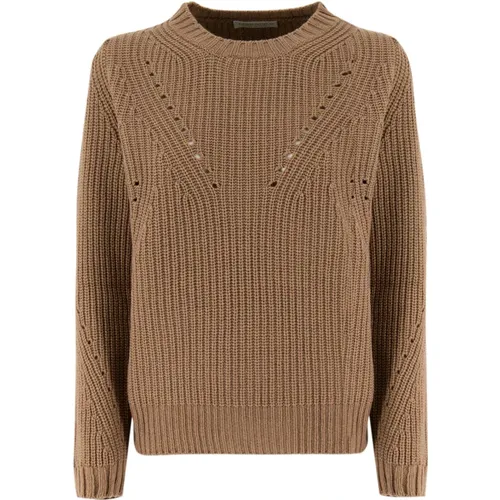 Knitwear > Round-neck Knitwear - - Le Tricot Perugia - Modalova