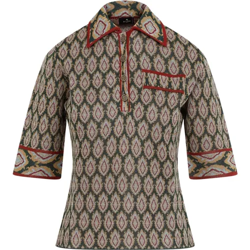 Tops > Polo Shirts - - ETRO - Modalova