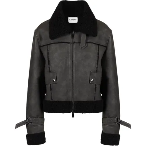 Jackets > Faux Fur & Shearling Jackets - - Iceberg - Modalova