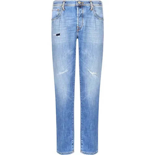 Jeans > Straight Jeans - - Incotex - Modalova