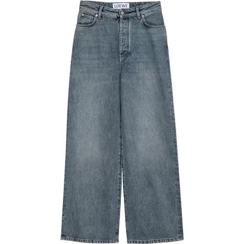 Loewe - Jeans > Wide Jeans - Blue - Loewe - Modalova