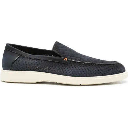 Shoes > Flats > Loafers - - Santoni - Modalova