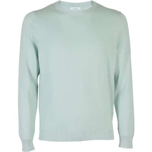 Knitwear > Round-neck Knitwear - - Malo - Modalova