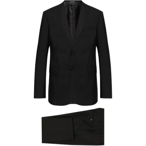 Suits > Suit Sets > Single Breasted Suits - - Emporio Armani - Modalova