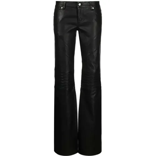 Trousers > Leather Trousers - - Zadig & Voltaire - Modalova