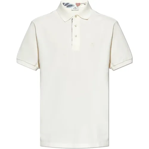 Etro - Tops > Polo Shirts - Beige - ETRO - Modalova