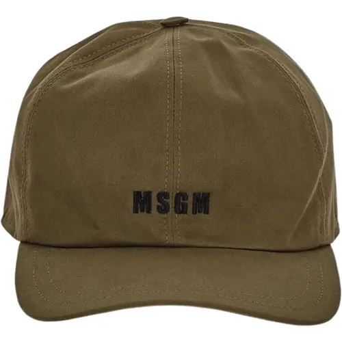 Accessories > Hats > Caps - - Msgm - Modalova