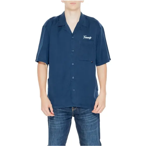 Shirts > Short Sleeve Shirts - - Tommy Jeans - Modalova