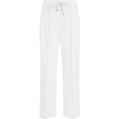 Trousers > Wide Trousers - - BRUNELLO CUCINELLI - Modalova