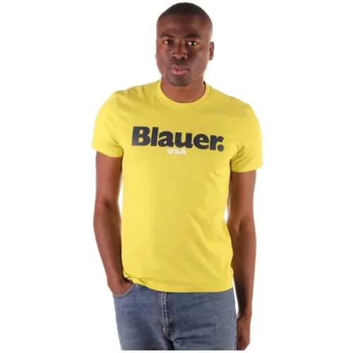 Blauer - Tops > T-Shirts - Yellow - Blauer - Modalova
