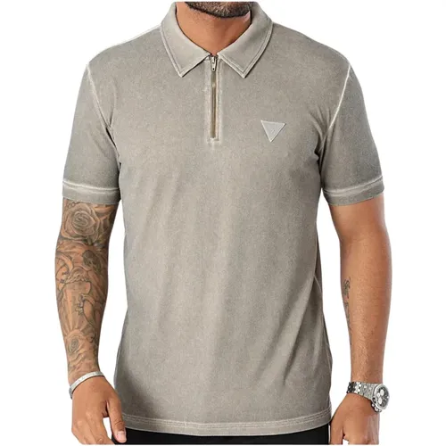 Guess - Tops > Polo Shirts - Gray - Guess - Modalova