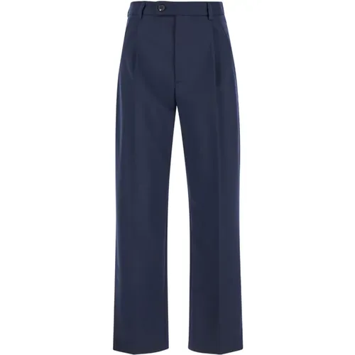 Trousers > Straight Trousers - - Tela - Modalova