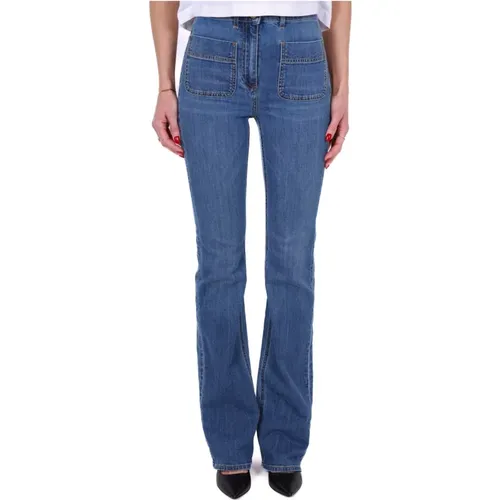 Jeans > Boot-cut Jeans - - Elisabetta Franchi - Modalova