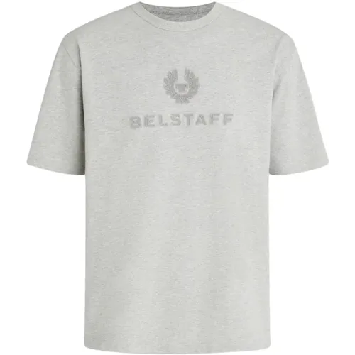 Belstaff - Tops > T-Shirts - Gray - Belstaff - Modalova