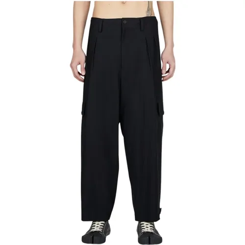 Trousers > Wide Trousers - - Yohji Yamamoto - Modalova