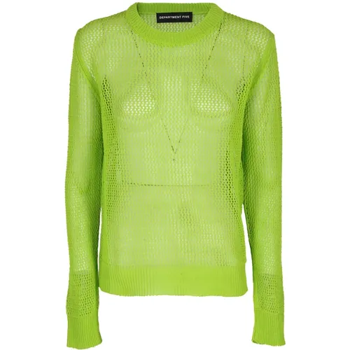 Knitwear > Round-neck Knitwear - - Department Five - Modalova