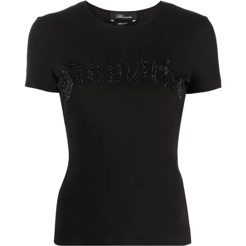 Tops > T-Shirts - - Blumarine - Modalova