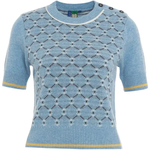 Knitwear > Round-neck Knitwear - - No Name - Modalova