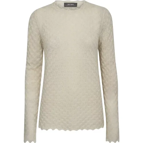 Knitwear > Round-neck Knitwear - - MOS MOSH - Modalova